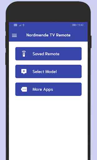Remote For Nordmende TV 2