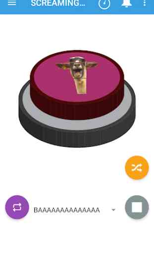 SCREAMING GOAT Button 1