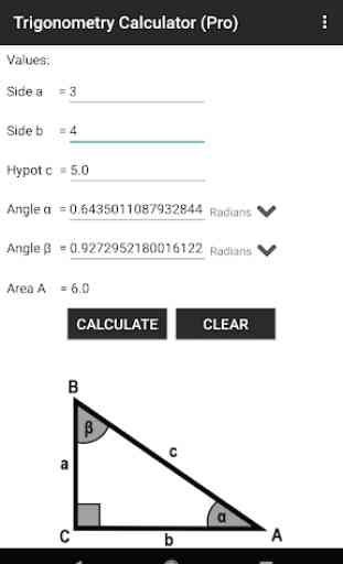 Trigonometry Calculator (Pro) 3