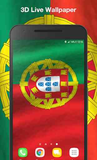 Bandiera del Portogallo Sfondi Animati 1