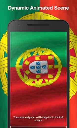 Bandiera del Portogallo Sfondi Animati 2