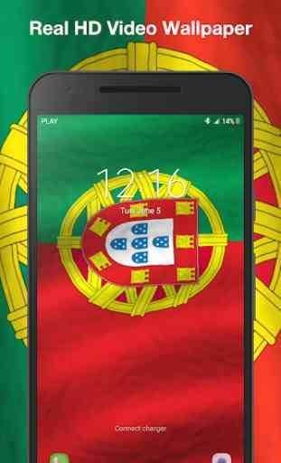 Bandiera del Portogallo Sfondi Animati 3