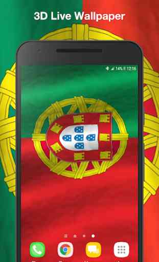 Bandiera del Portogallo Sfondi Animati 4