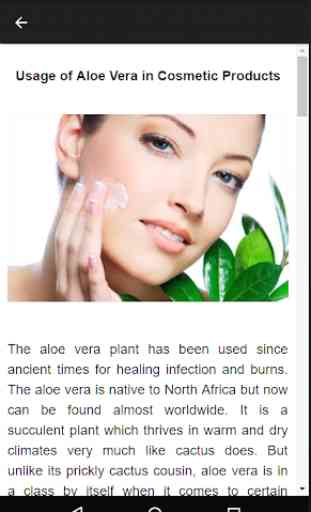 Benefits of Aloe Vera 3