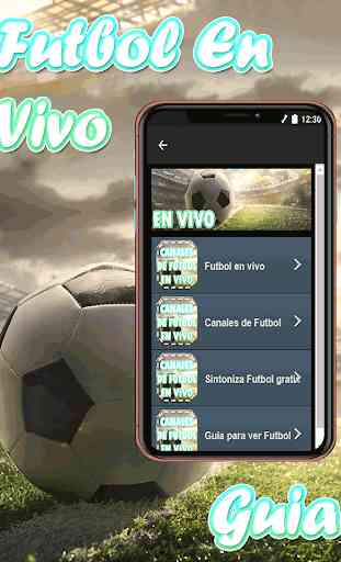 Canales de TV Gratis en Vivo - Ver Futbol Guide 3