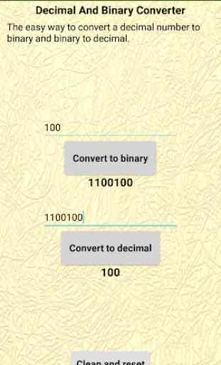 Decimal And Binary Converter 3