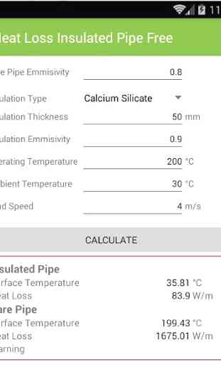 Heat Loss Insulated Pipe Free 2