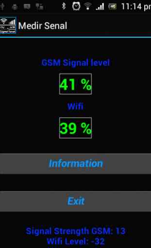 Measuring Signal GSM WIFI 1