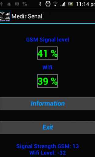 Measuring Signal GSM WIFI 4