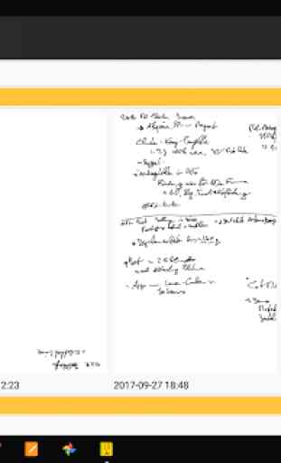 NoteSender - organize notes on Lenovo YOGA Book 3