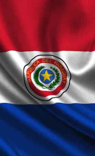 Paraguay Flag Wallpaper 4