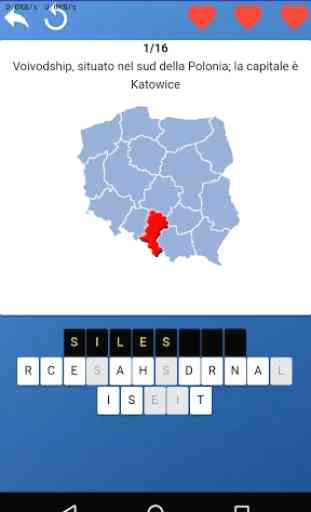 Province de Pologne - quiz, test, cartes, drapeaux 1