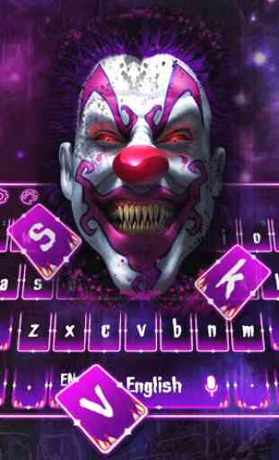 Scary Clown Keyboard 2