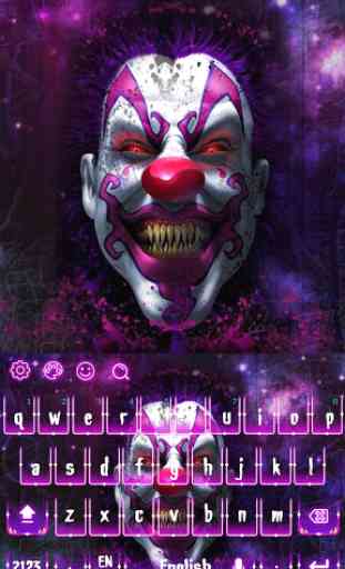 Scary Clown Keyboard 4