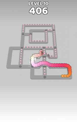 Snake Wriggle 3D - Escape Matrix 3