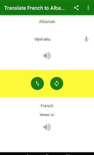 Translate French to Albanian 4