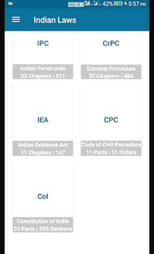 Advocate Diary and Law Book - IPC, CrPC, IEA, CPC 1