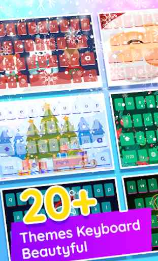 Color Keyboard, Christmas Keyboard 2019 1