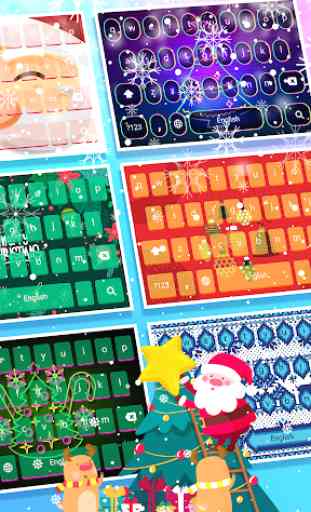 Color Keyboard, Christmas Keyboard 2019 2