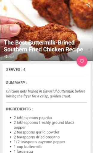 Easy Fried Chicken Recipe 3