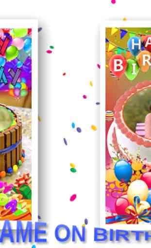 Happy Birthday Photo Editor - frames & cakes 4