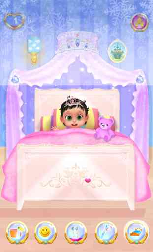 Ice Royal Princess Baby Care * Babysitting games * 1