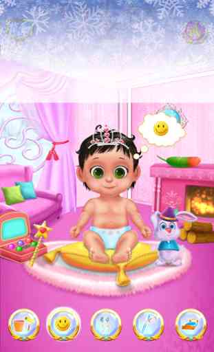 Ice Royal Princess Baby Care * Babysitting games * 2