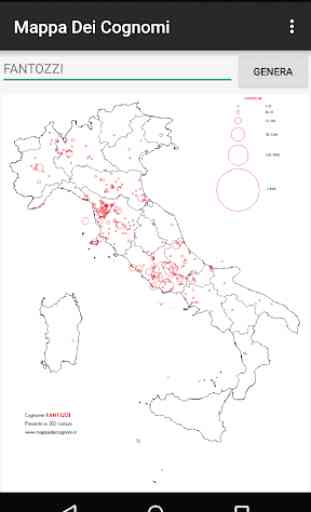 Mappa Dei Cognomi 2