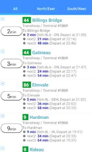 Ottawa Bus Tracker 3