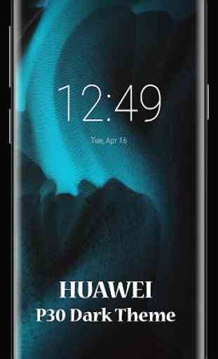 P30 Dark Theme for Huawei 2