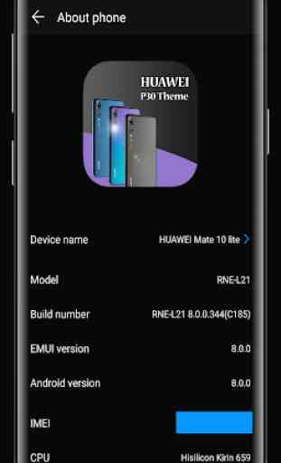 P30 Dark Theme for Huawei 4