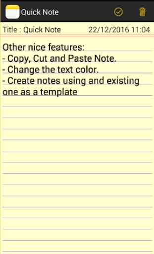 Quick Note 3
