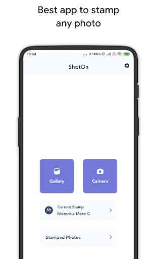 ShotOn - Photo Stamping app 1