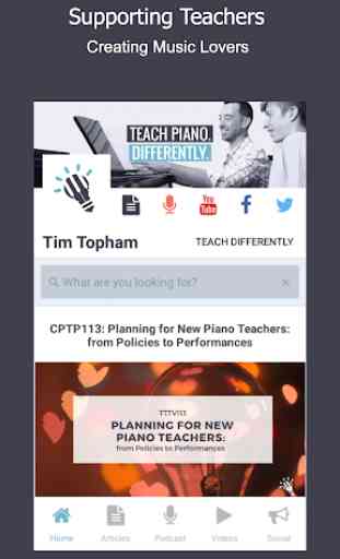 Tim Topham - Creative Piano Teaching 1