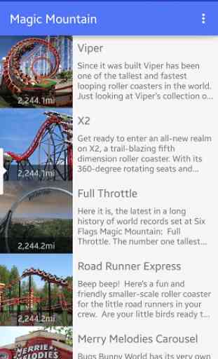 VR Guide: Six Flags Magic Mountain 1