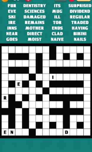 Word Fit In - Crossword Fill-Ins 1
