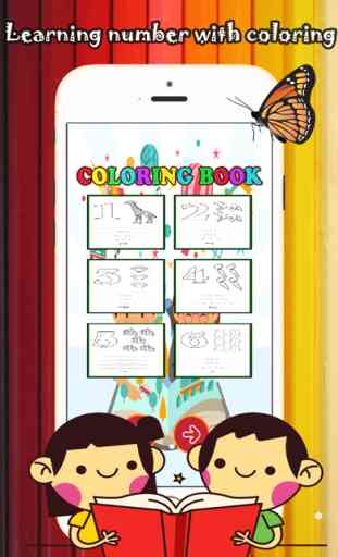 123 Coloring Book per i bambini di età 1-10: giochi gratis per imparare a scrivere i numeri spagnoli e parole, mentre la colorazione con ogni pagine da colorare 3
