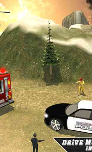 Airplane Fire Fighter  Ambulance Rescue Simulator 3