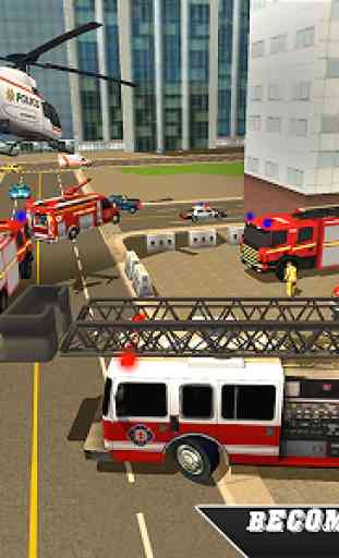 Airplane Fire Fighter  Ambulance Rescue Simulator 4