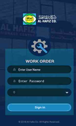 Al Hafiz Work Order Management System 1