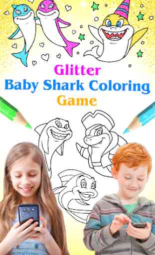 Baby Shark Coloring and Drawing 1