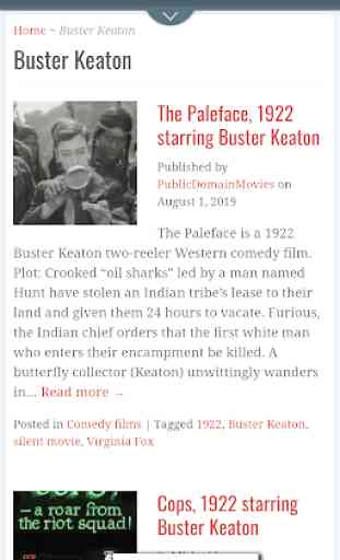 Buster Keaton Movies App 1