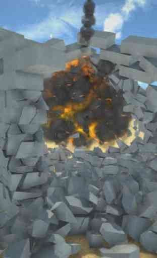 Destructive physics: demolitions simulation 1