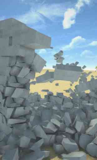 Destructive physics: demolitions simulation 2