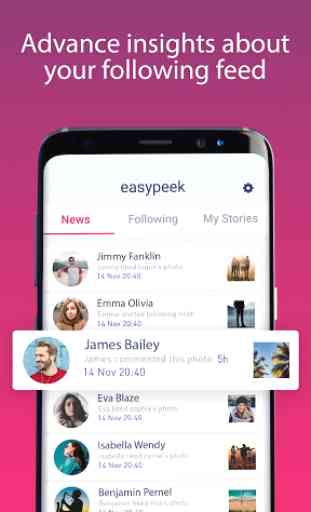 Easypeek - Reports & News Analytics for Instagram 1