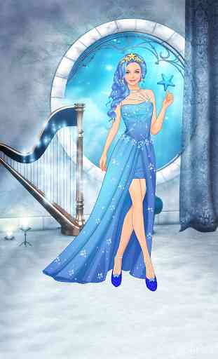 Element Princess dress up game 4
