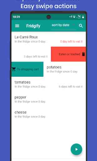 Fridgify: Food/Leftovers Tracker, Recipes & More 3