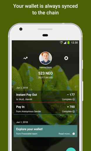 NEO Wallet. Send & Receive the coin－Freewallet 2