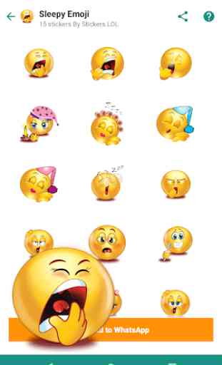 New Funny Stickers Emojis 3D WAstickerapps 2