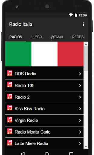 Radio Italia: Ascolta Radio FM + Web Radio Online 1